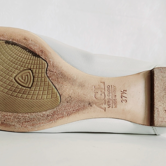 ‼️AGL Leather Cap Toe Ballet Flats Size 7.0 (37.5EU) - Picture 6 of 7